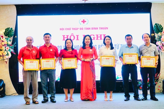 Vận động trên 41 tỷ đồng cho công tác Hội và phong trào Chữ thập đỏ