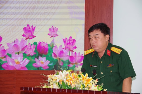 Làm tốt công tác huấn luyện, tổ chức lại cơ quan quân sự