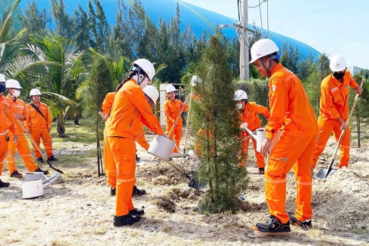 Tháng Hành động vì môi trường năm 2025: Vĩnh Tân 4 hưởng ứng “Sống xanh là lựa chọn cho sức khỏe và tương lai”