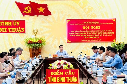 Triển khai kế hoạch chuyển đổi số phục vụ sắp xếp tổ chức bộ máy