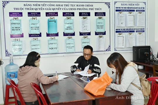 Phường Phú Thuỷ vận hành mô hình chính quyền cấp xã mới