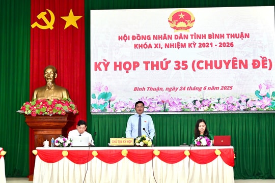 Bế mạc kỳ họp thứ 35 (chuyên đề): Kết thúc chuỗi hoạt động của HĐND tỉnh Bình Thuận khóa XI