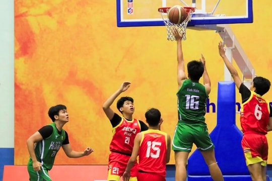
Bóng rổ U16 nữ Bình Thuận xếp hạng 3 giải vô địch U16 quốc gia 