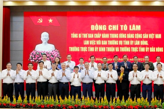 Bộ Chính trị chỉ định Ban Chấp hành, Ban Thường vụ, Bí thư, Phó Bí thư Tỉnh uỷ Lâm Đồng (mới)