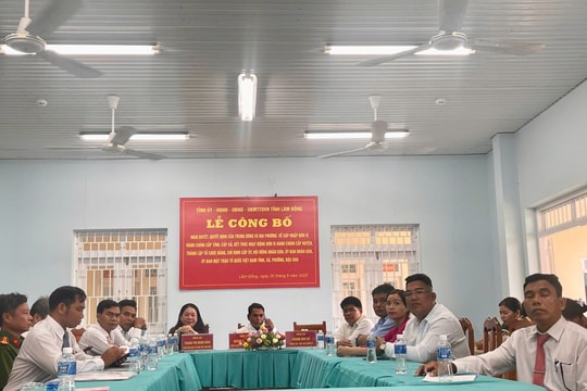 Xã Đông Giang: Ổn định bộ máy, sẵn sàng bước vào giai đoạn mới 