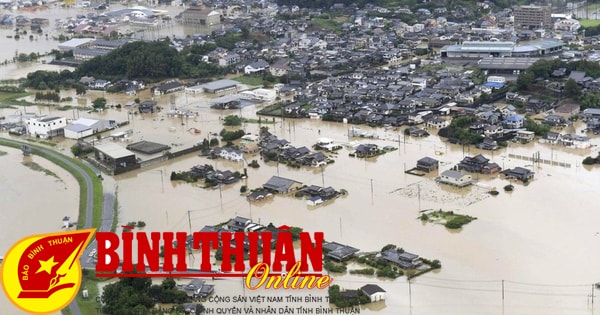 日本では暴風雨が最高警戒レベルを超えました