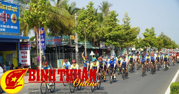 Khởi tranh giải đua xe đạp Phan Thiết mở rộng 2023