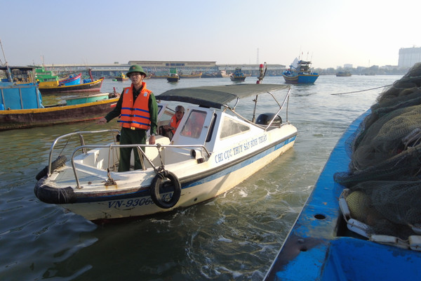Lực lượng kiểm ngư Bình Thuận: Góp phần chống khai thác IUU