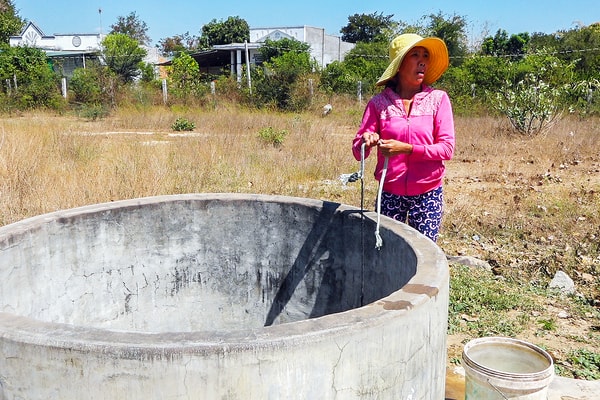 Hàm Thuận Bắc - Một số nơi thiếu nước sinh hoạt