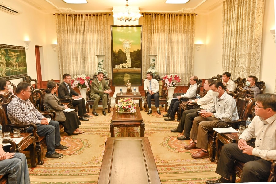 PPC Chairman received Indonesian Consul General in Ho Chi Minh City